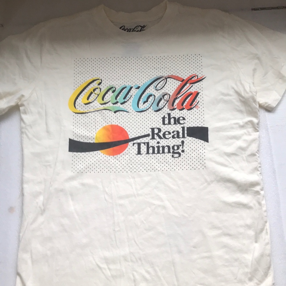 Coca-Cola shirt sleeve tee shirt